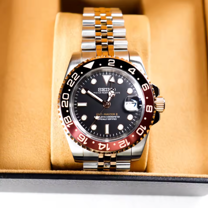 SeikMaster "Root Beer Homage" GMT