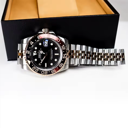 SeikMaster "Root Beer Homage" GMT