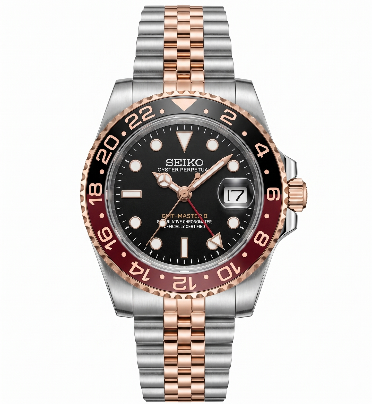 SeikMaster "Root Beer Homage" GMT