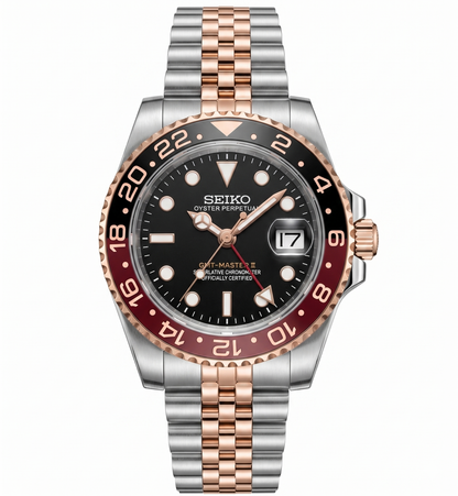 SeikMaster "Root Beer Homage" GMT