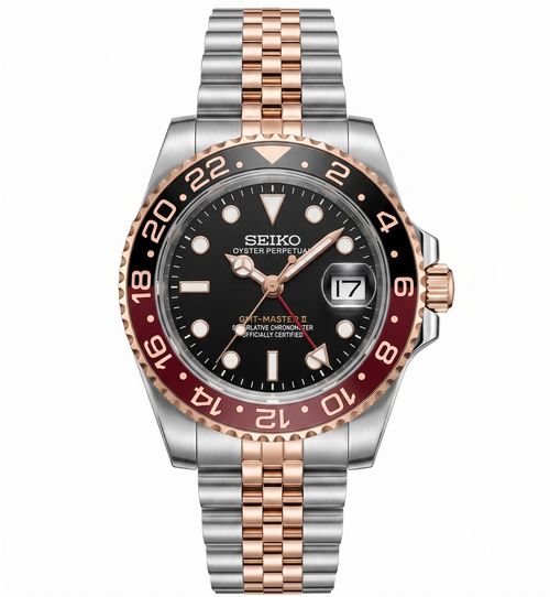 SeikMaster "Root Beer Homage" GMT