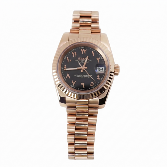 SeikJust "Arabic rose gold"